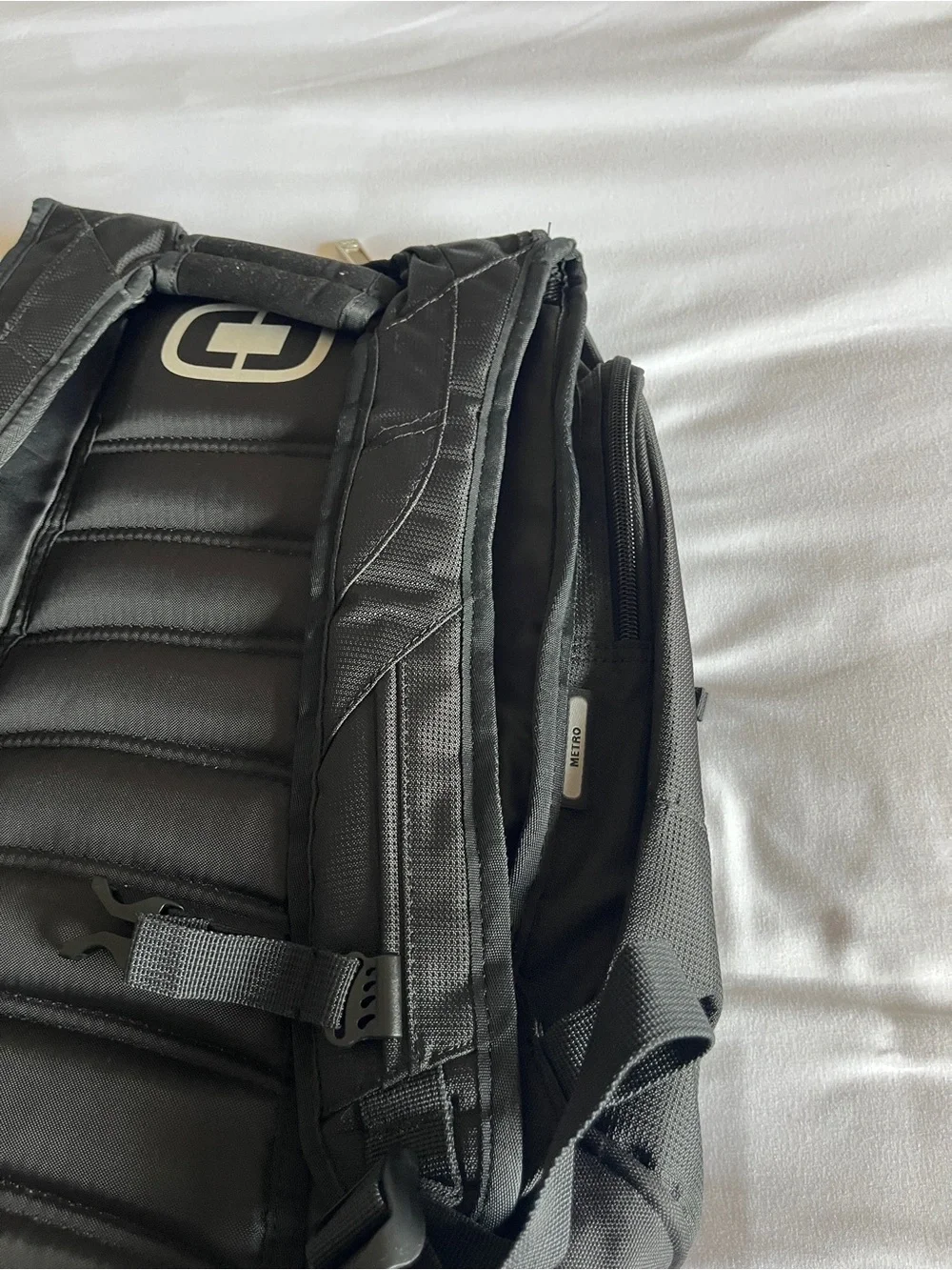 OGIO Metro Backpack Black Tech Laptop School Travel Bag Daypack